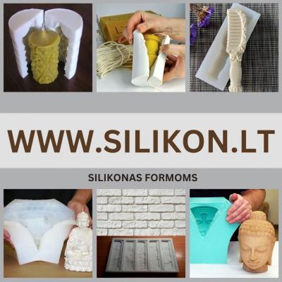 Silikonas formų gamybai